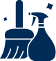 icon showing cleaning