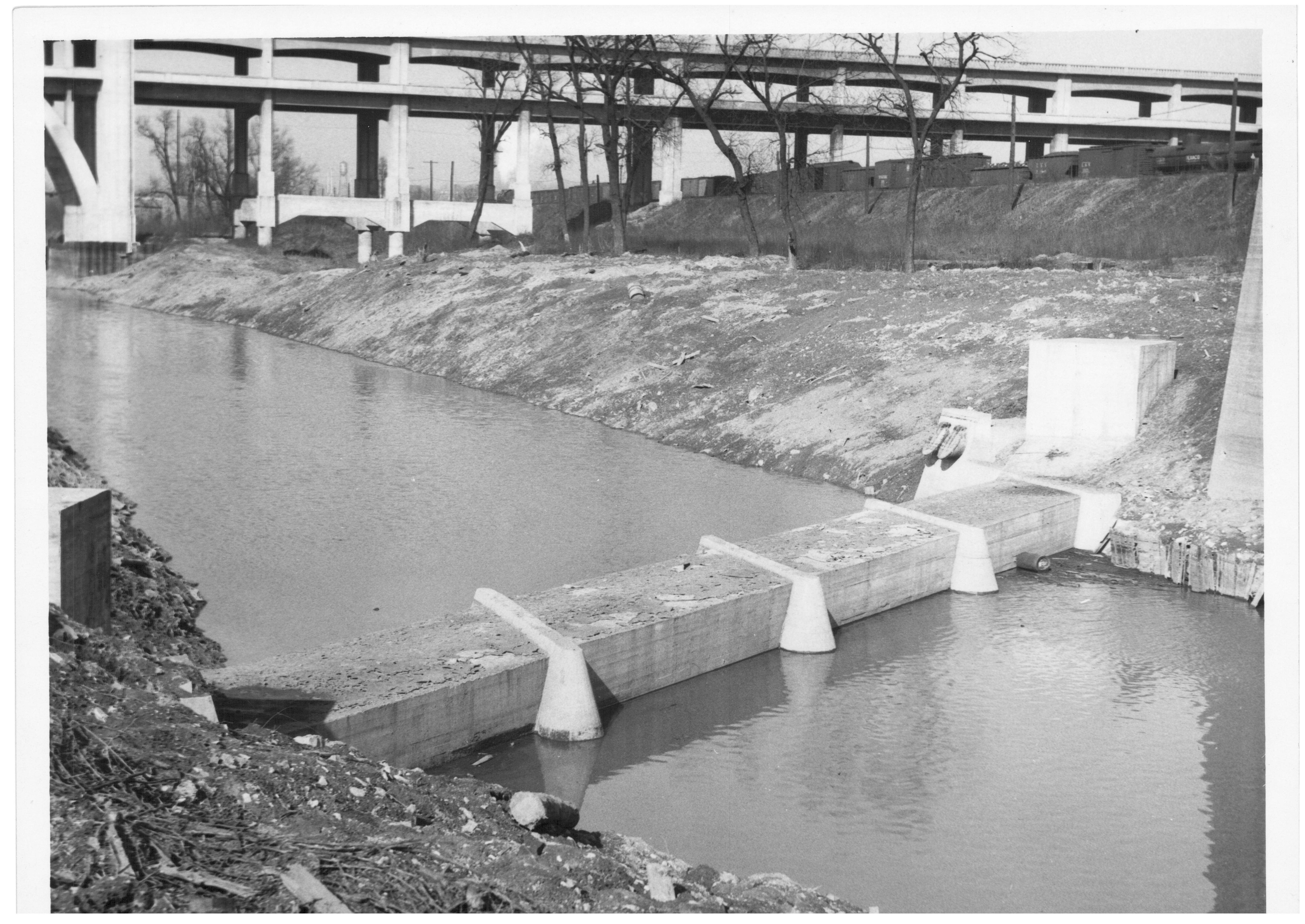 1935 Photo of low-head dam near WHV (before mitigation)