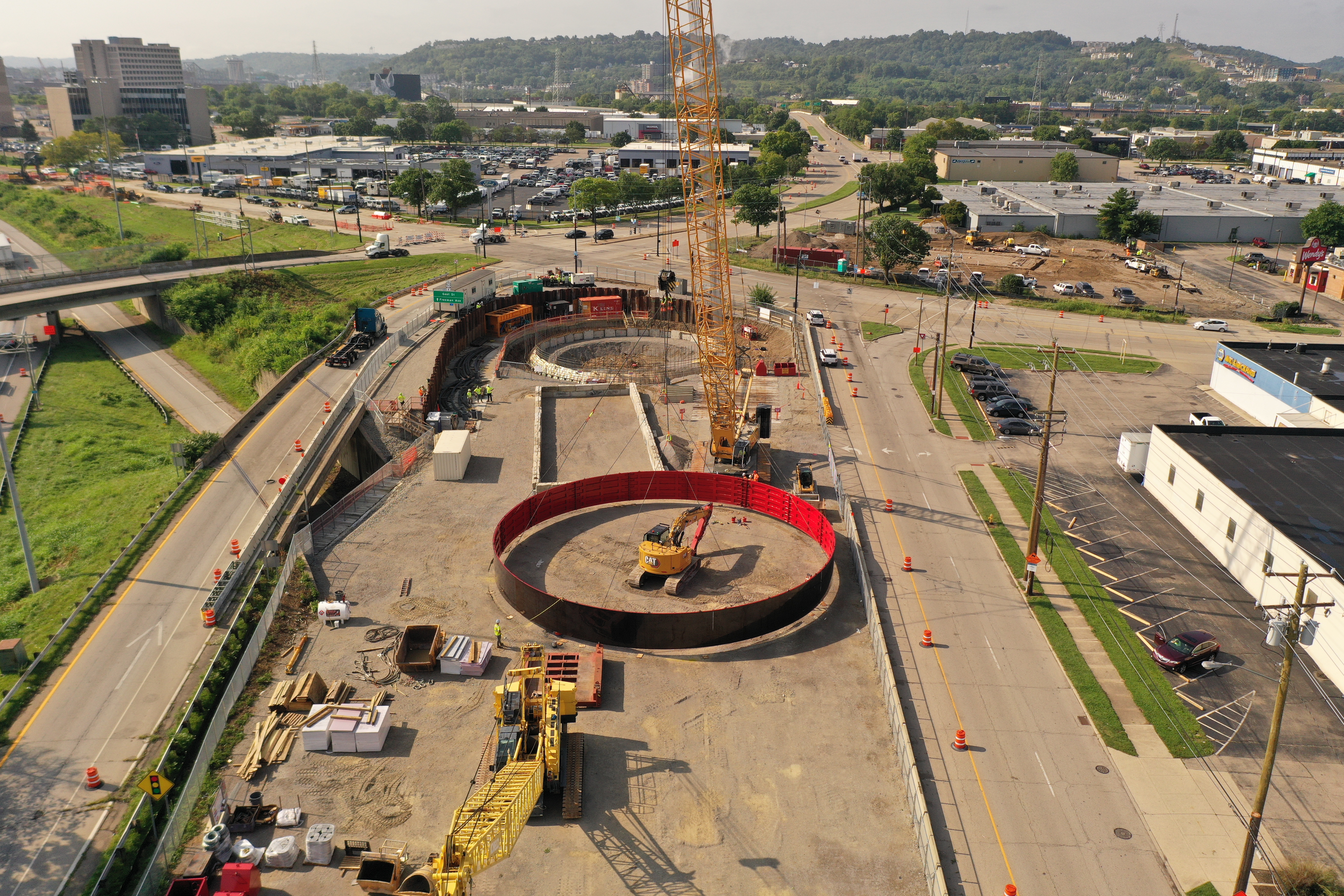 Construction of the launch shaft - August 2026