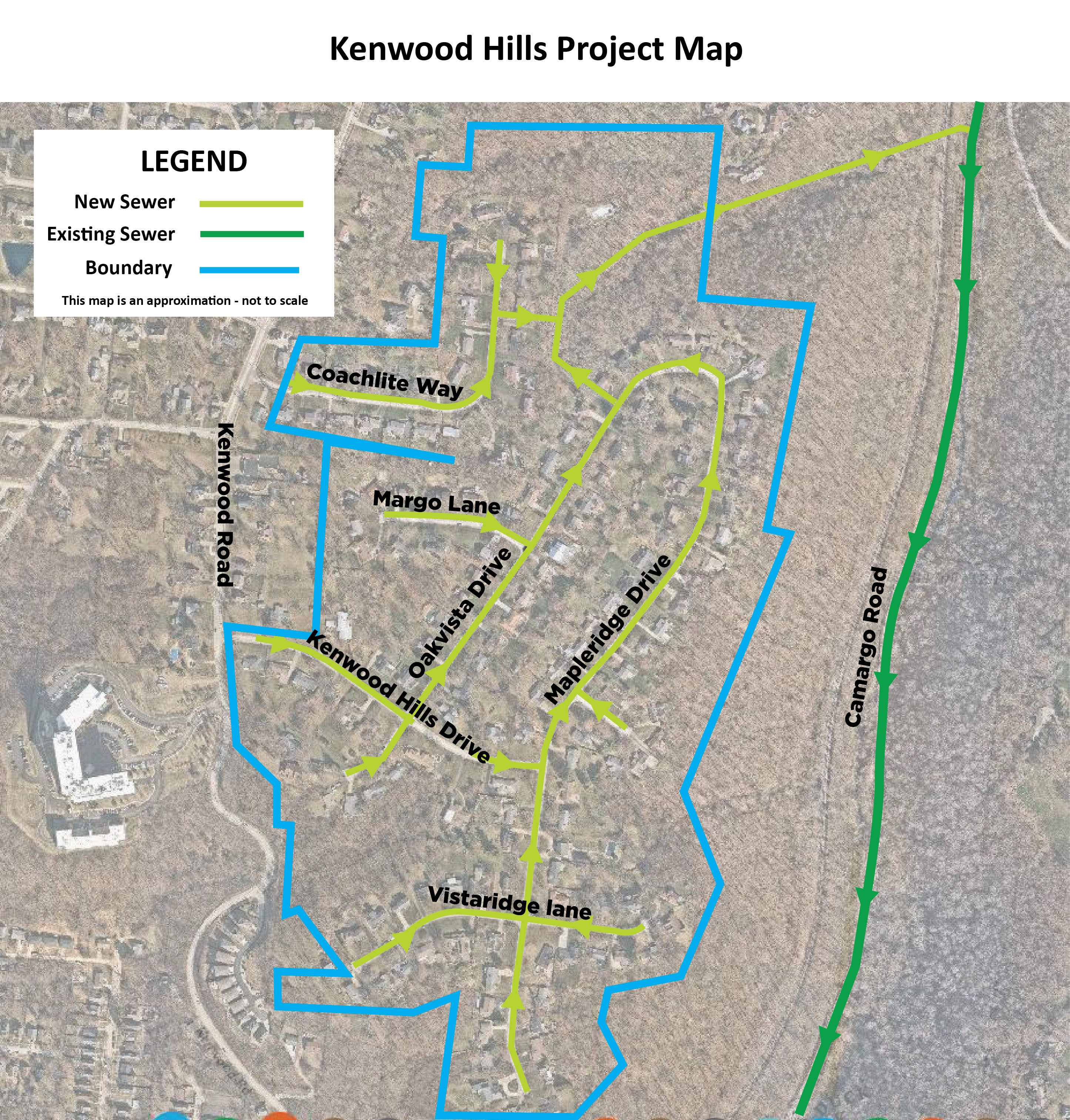Map showing project area
